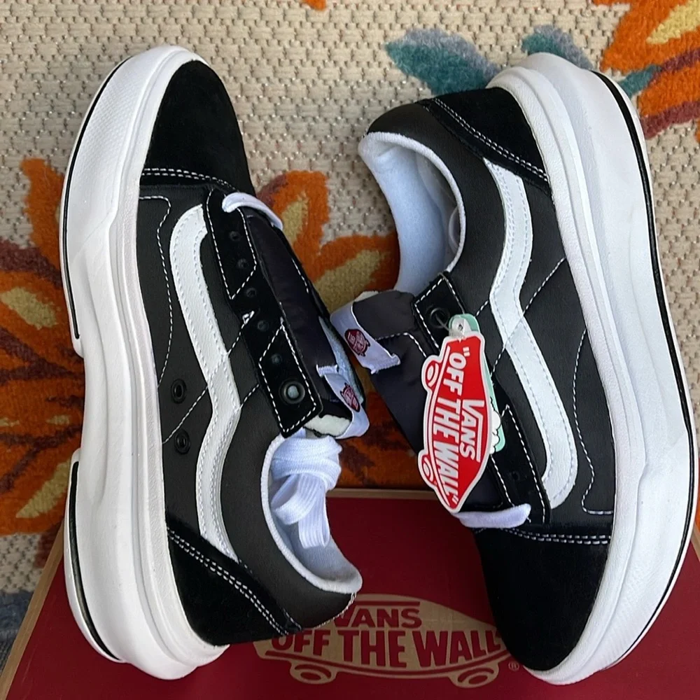 Vans WMNS Oid Skool Over Black/White VN0A7Q5EBA2 Sneakers Platforms